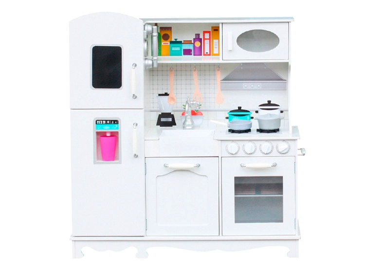 COCINA MADERA KIDSCOOL FULL KITCHEN BLANCO - 1