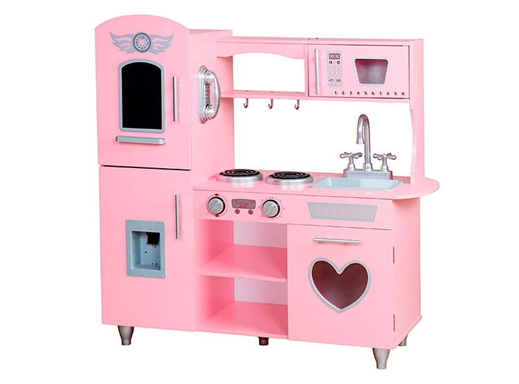 COCINA MADERA KIDSCOOL FULL KITCHEN ROSADA - 2