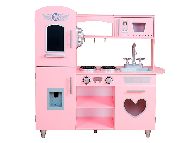 COCINA MADERA KIDSCOOL FULL KITCHEN ROSADA - 1