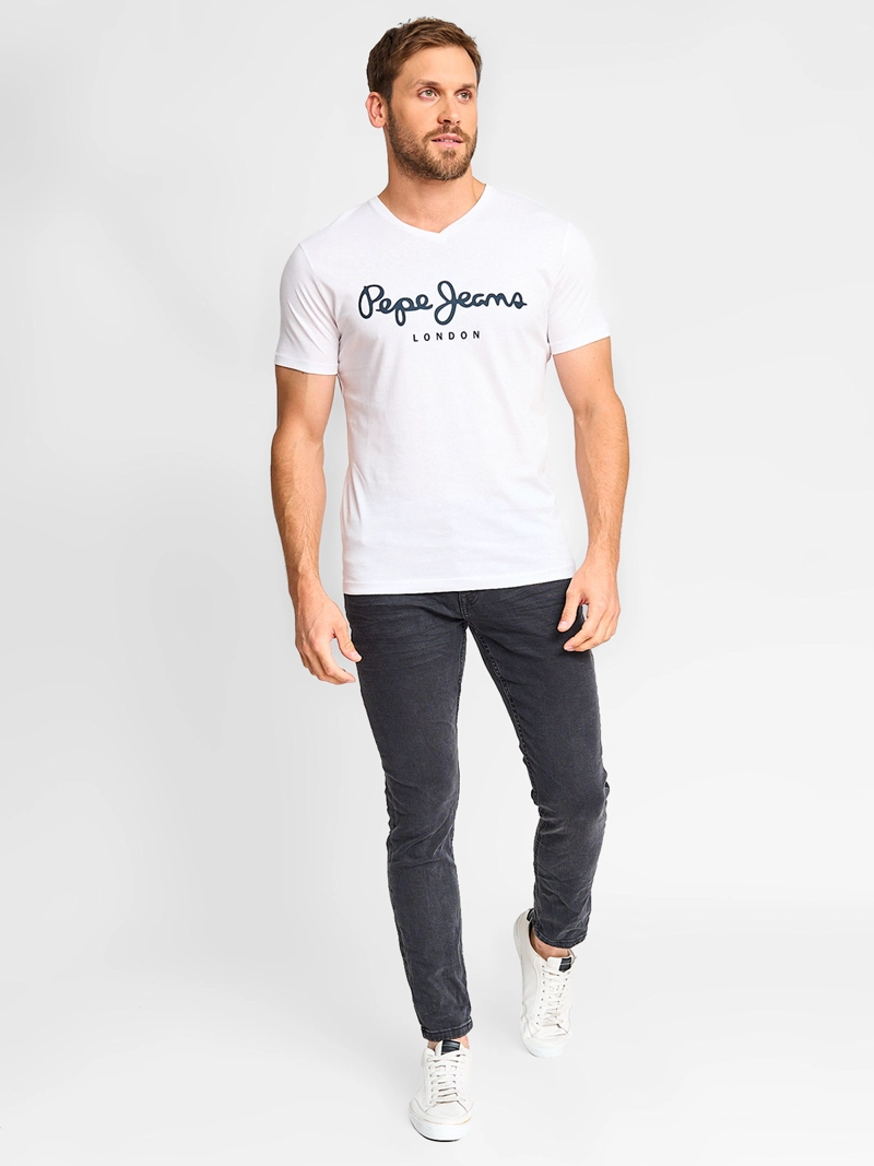 POLERA PEPE JEANS CUELLO EN V - 4