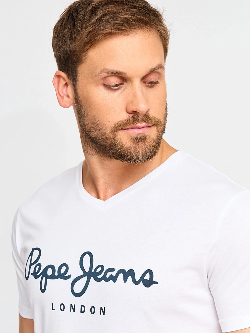 POLERA PEPE JEANS CUELLO EN V - 3
