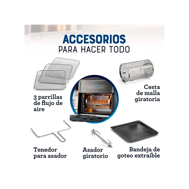 FREIDORA DE AIRE OSTER 10 L SUPER CKSTAFOV3 - 11