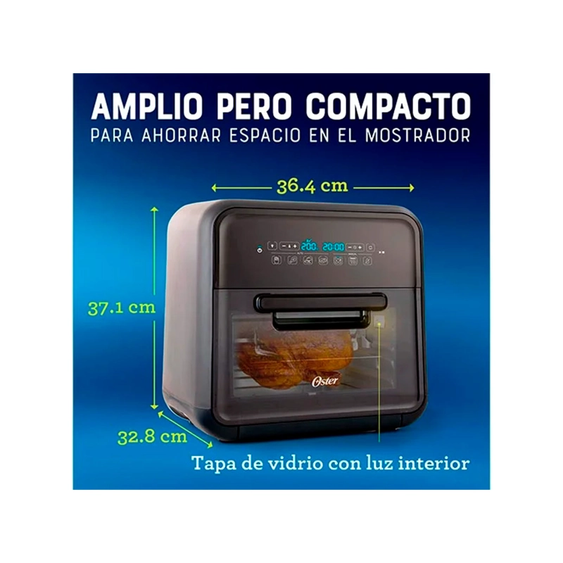 FREIDORA DE AIRE OSTER 10 L SUPER CKSTAFOV3 - 9
