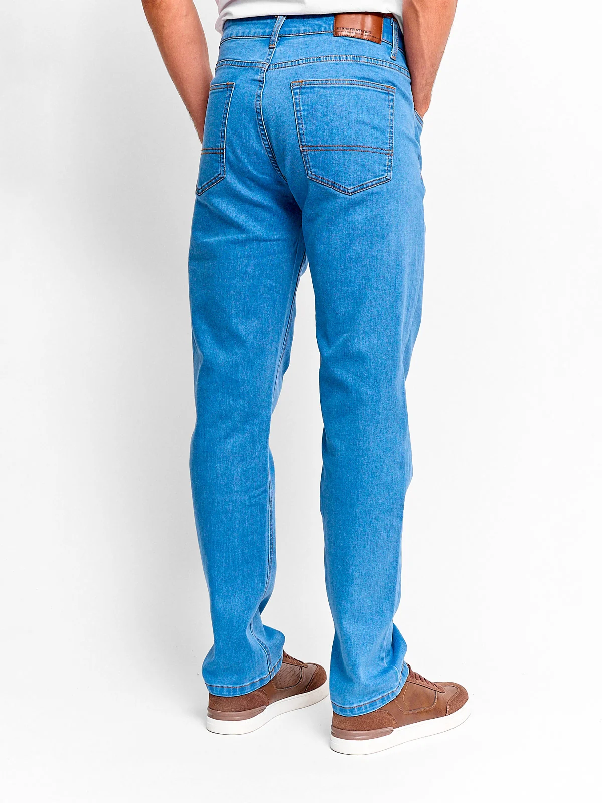 JEANS HOMBRE KENNETH STEVENS ALGODÓN RECTO - 2