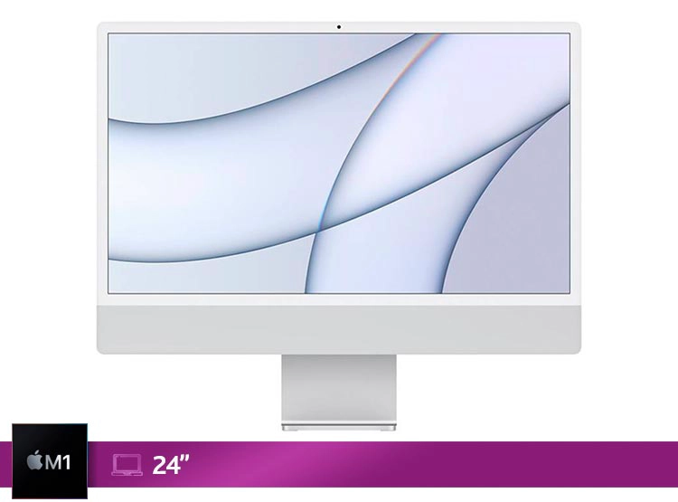 APPLE IMAC 24 / CHIP M1 (CPU 7NUC Y GPU 8NUC) / 8GB RAM / 256GB