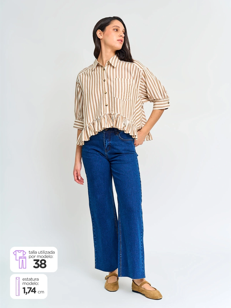 JEANS MUJER BARBADOS RECTO - 1