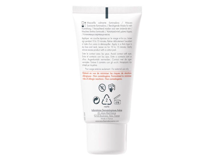 MASCARILLA FACIAL AVÉNE CALMANTE 50 ML - 2