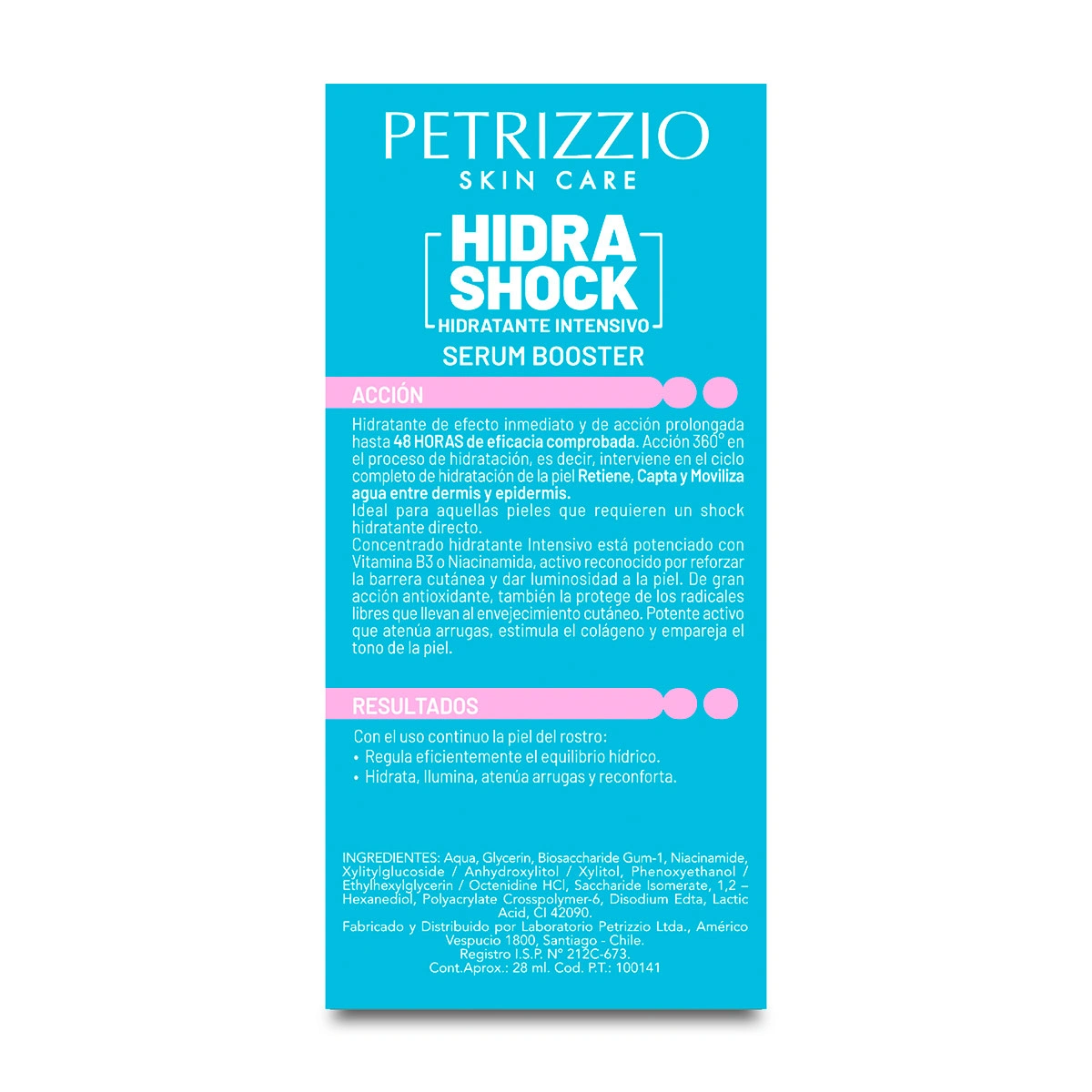 TRATAMIENTO FACIAL PETRIZZIO HIDRATANTE CONCENTRADO GOTAS HIDRASOCK PLUS 28 ML - 4