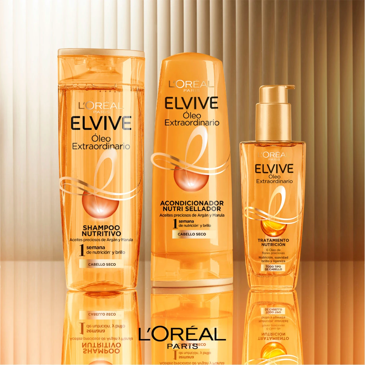 TRATAMIENTO CAPILAR LOREAL ACEITE ELVIVE ÓLEO EXTRAORDINARIO UNIVERSAL - 7
