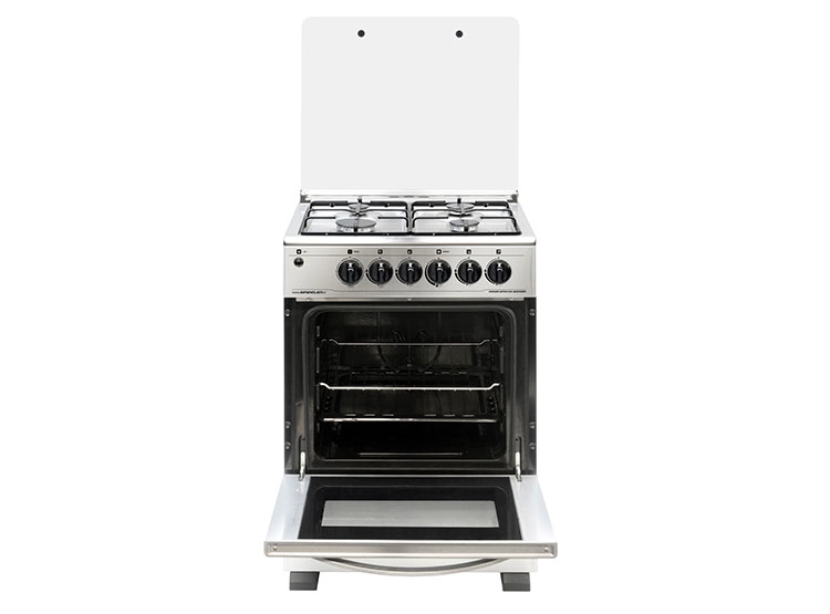 COCINA A GAS SINDELEN CH-6200IN 4 PLATOS ACERO - 2