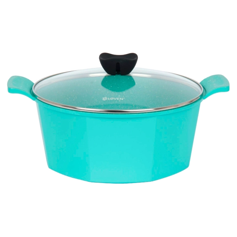 BATERÍA DE COCINA LOVEN EBBA MENTA 7 PIEZAS - 2