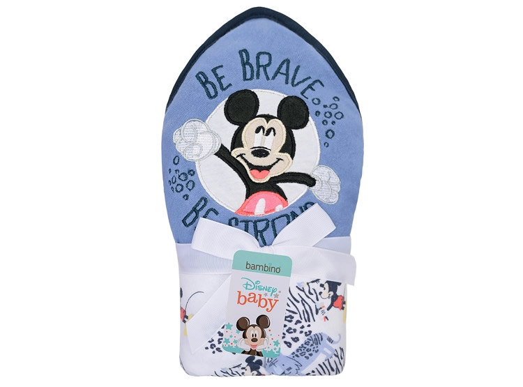TOALLA CAPUCHA MICKEY BAMBINO                             - 1