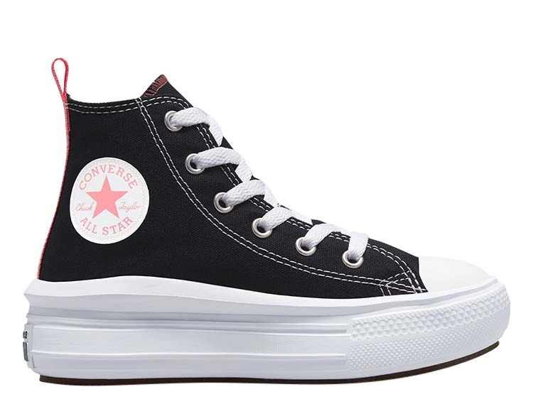 ZAPATILLAS NIÑA CONVERSE URBANAS NEGRO CHUCK TAYLOR ALL STAR MOVE - 1