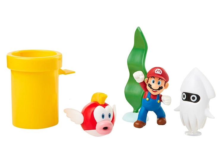 FIGURAS NINTENDO SUPER MARIO BAJO EL AGUA - 1