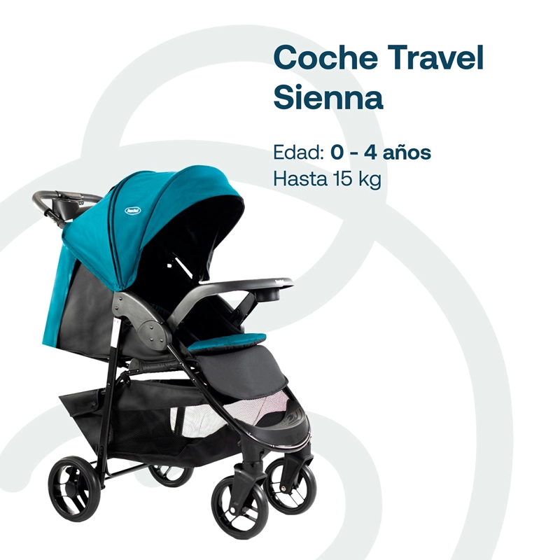 COCHE TRAVEL SYSTEM BEBESIT SIENNA GRIS - 8