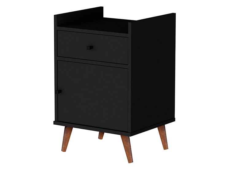 VELADOR BE DESIGN 1 PUERTA 1 CAJÓN NEGRO - 2