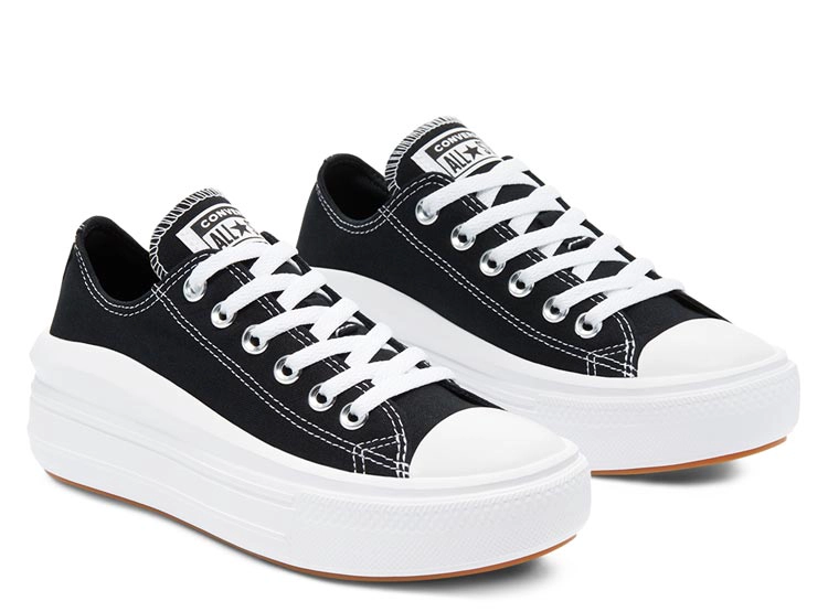 ZAPATILLAS MUJER CONVERSE URBANAS NEGRO CHUCK TAYLOR ALL STAR MOVE - 2