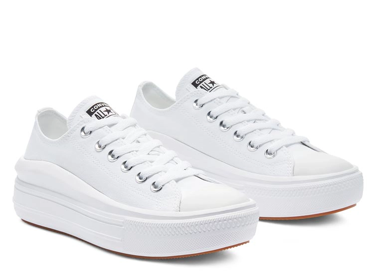ZAPATILLAS MUJER CONVERSE URBANAS BLANCO CHUCK TAYLOR ALL STAR MOVE - 2