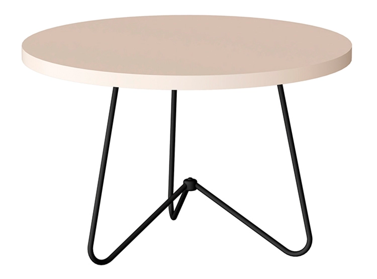 MESA LATERAL BE DESIGN BAJA METAL 60 CM - 2
