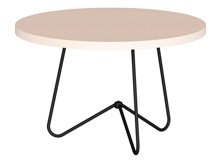 MESA LATERAL BE DESIGN BAJA METAL 60 CM - 1