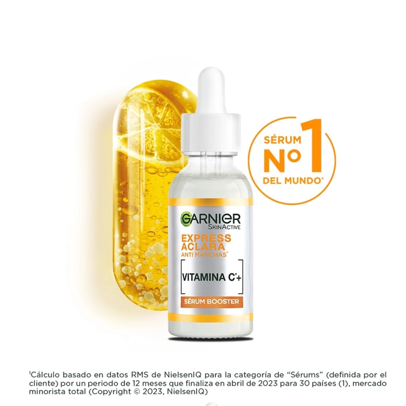 SERUM FACIAL LOREAL ANTIMANCHAS GARNIER VITAMINA C 30 ML - 2