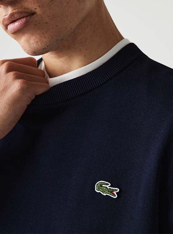 SWEATER HOMBRE LACOSTE ALGODÓN - 3