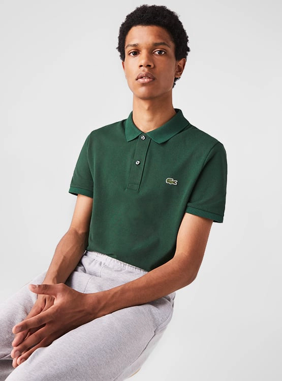 POLERA HOMBRE LACOSTE ALGODÓN  - 1