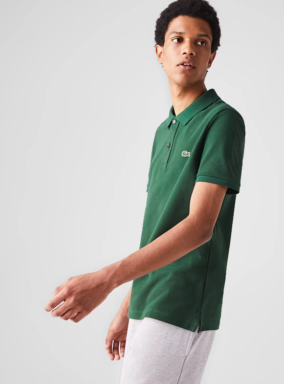 POLERA HOMBRE LACOSTE ALGODÓN  - 5
