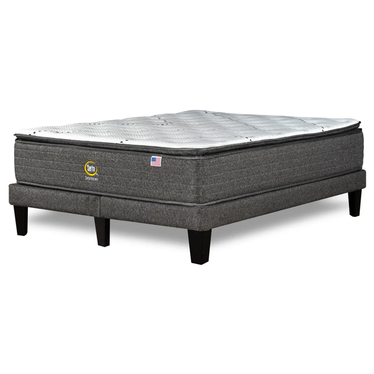 CAMA EUROPEA SERTA SERENE KING - 1