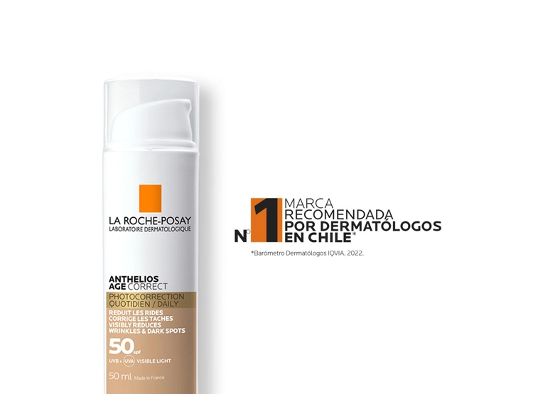 PROTECTOR SOLAR FACIAL LA ROCHE-POSAY ANTHELIOS AGE CORRECT COLOR SPF 50 50 ML - 2