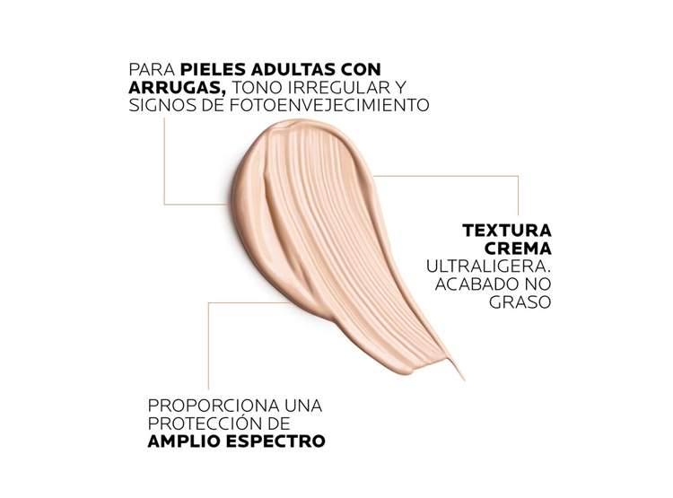 PROTECTOR SOLAR FACIAL LA ROCHE-POSAY ANTHELIOS AGE CORRECT COLOR SPF 50 50 ML - 5