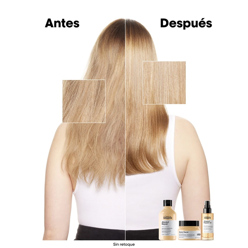 MÁSCARA REPARACIÓN L'ORÉAL PROFESSIONNEL REPARACIÓN CABELLO DAÑADO ABSOLUT REPAIR 250 ML - 3
