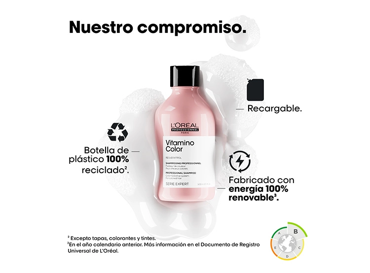 SHAMPOO LOREAL PROFESSIONNEL VITAMINO COLOR 300ML - 7