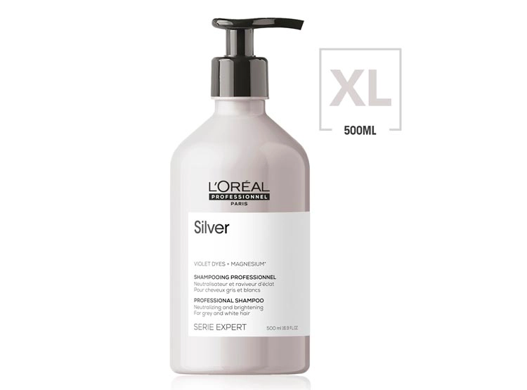 SHAMPOO MATIZANTE LOREAL PROFESSIONNEL SILVER 500ML  - 1
