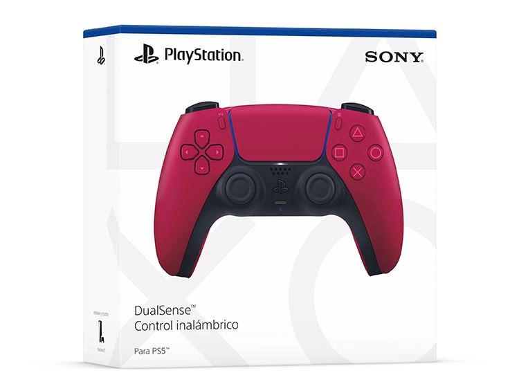 CONTROL PS5 DUALSENSE SONY ROJO COSMICO - 5