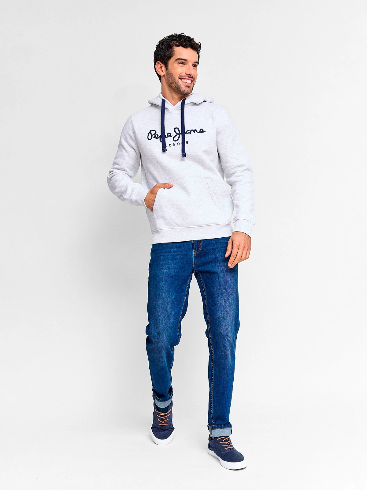 POLERÓN PEPE JEANS HOODIE BÁSICO - 4