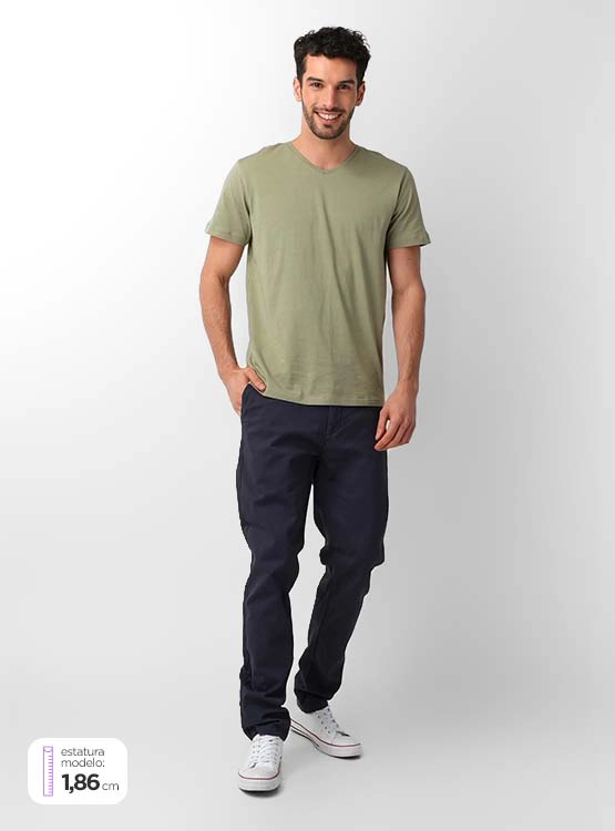 PANTALÓN LARGO SLIM HOMBRE BARBADOS BICKER - 1