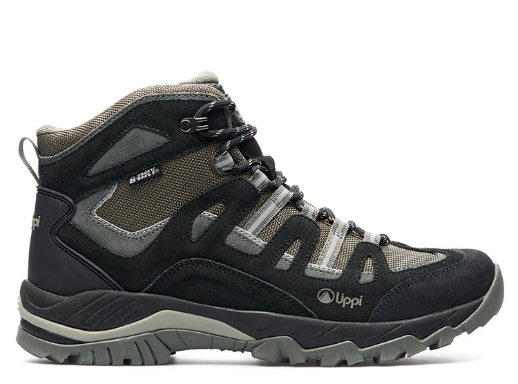 BOTINES HOMBRE LIPPI GRIS PUELO CS - 1