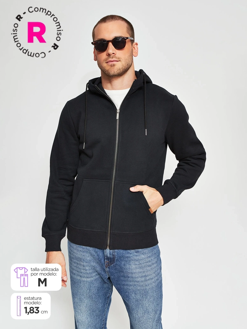 POLERÓN HOMBRE BARBADOS FULL ZIPPER  - 1