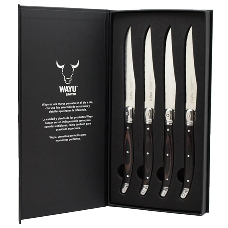 SET CUCHILLOS WAYU BLACK - 1