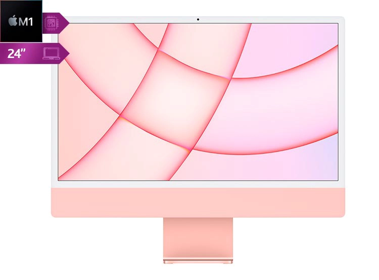 APPLE IMAC 24 / CHIP M1 (CPU 7NUC Y GPU 8NUC) / 8GB RAM / 256GB