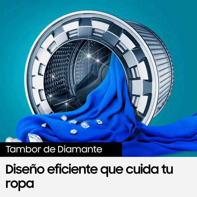 LAVADORA SECADORA SAMSUNG WD11TA046BX 11KG 7KG GRAFITO - 7