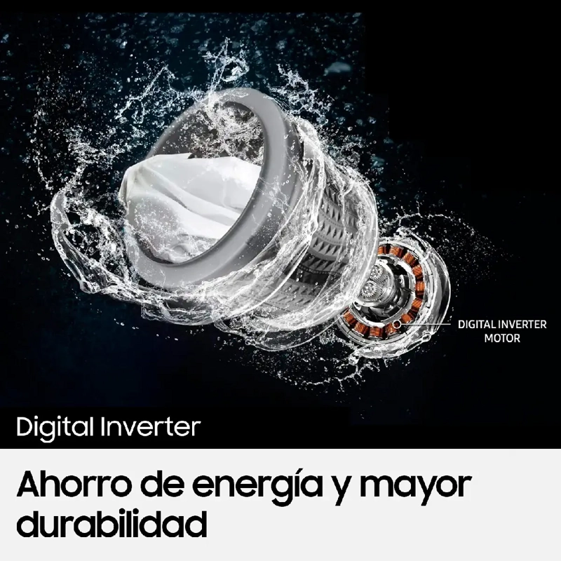 LAVADORA-SECADORA SAMSUNG 11-7 KG CON ECO BUBBLE™ WD11TA046BE/ZS - 6