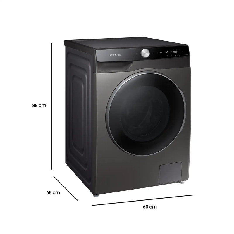 LAVADORA SECADORA SAMSUNG WD14TP04DSX/ZS 14KG 9KG GRIS - 4