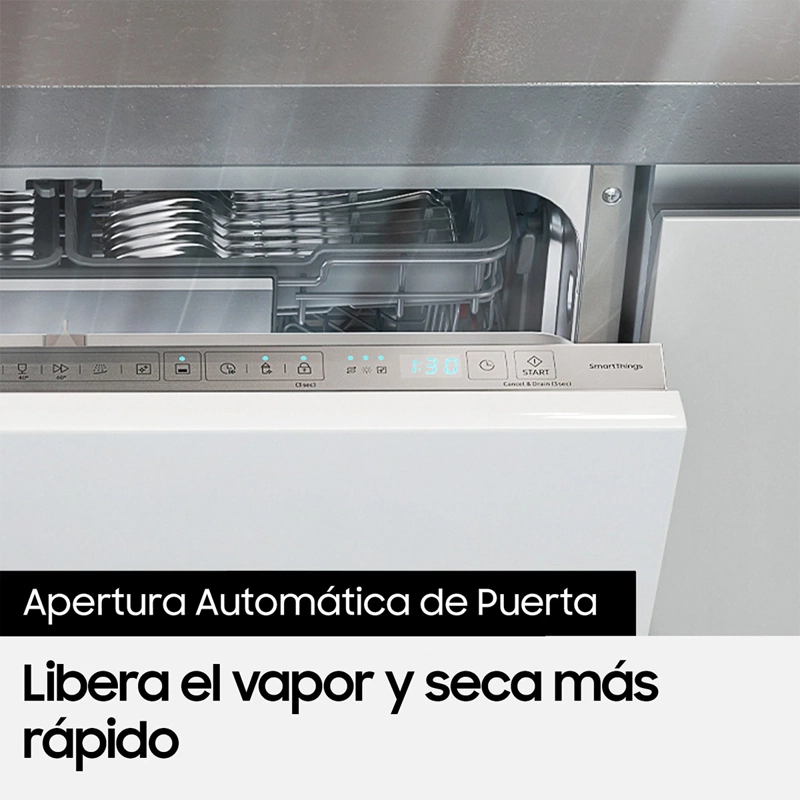LAVAVAJILLA SAMSUNG 14 CUBIERTOS DW60A8050FG NEGRO - 6