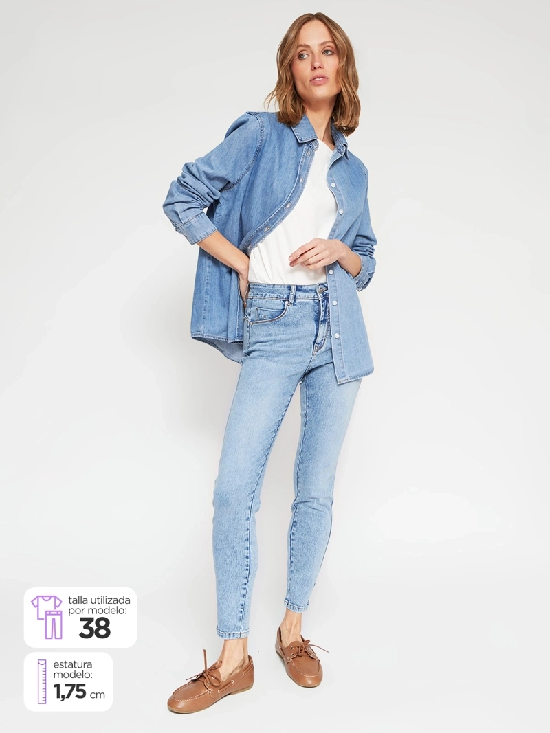 JEANS MUJER MARQUIS ALGODÓN PUSH UP - 1