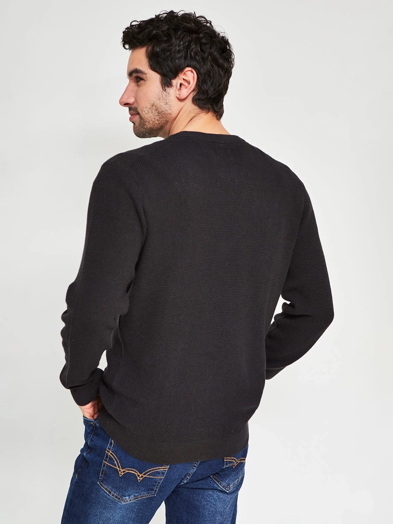 SWEATER HOMBRE MARQUIS ALGODÓN TEXTURADO - 2