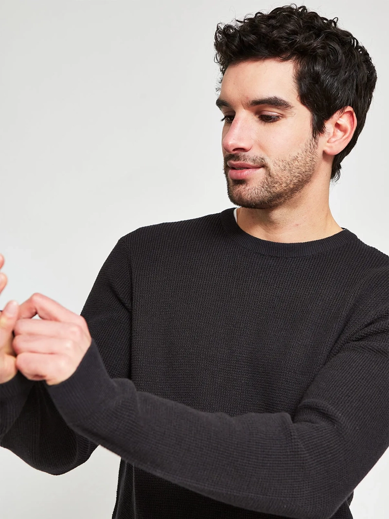 SWEATER HOMBRE MARQUIS ALGODÓN TEXTURADO - 3