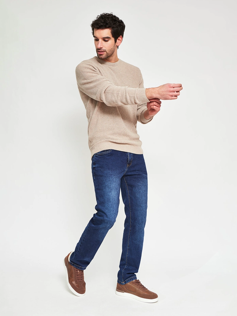 SWEATER HOMBRE MARQUIS ALGODÓN TEXTURADO - 4