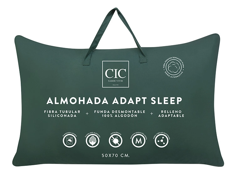 ALMOHADA CIC DA ADAPT SLEEP 70 X 50 CM ALGODÓN BLANCO - 1